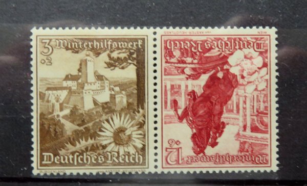Briefmarke Deutsches Reich K34 ** 675+680