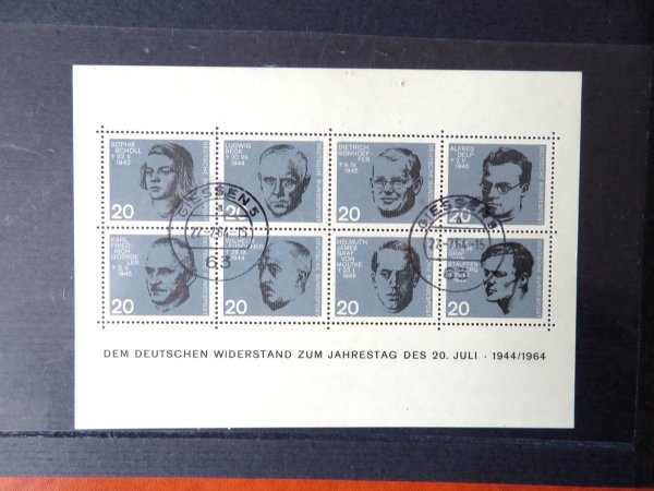 Briefmarke BRD Block 3 o mit  431/38