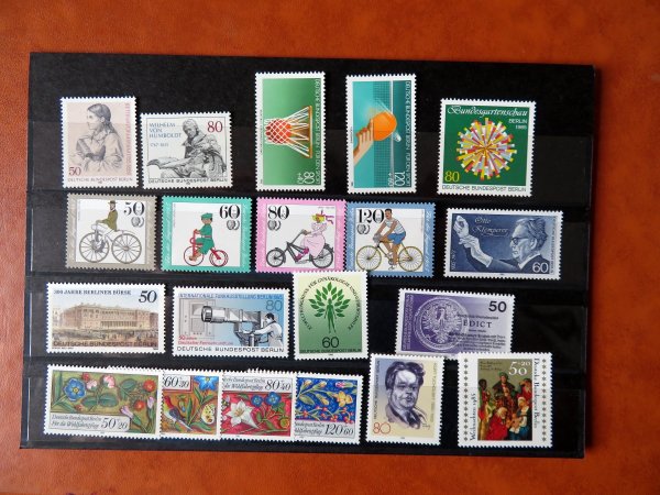 Briefmarke Berlin 730/49 ** Jahrgang 1985