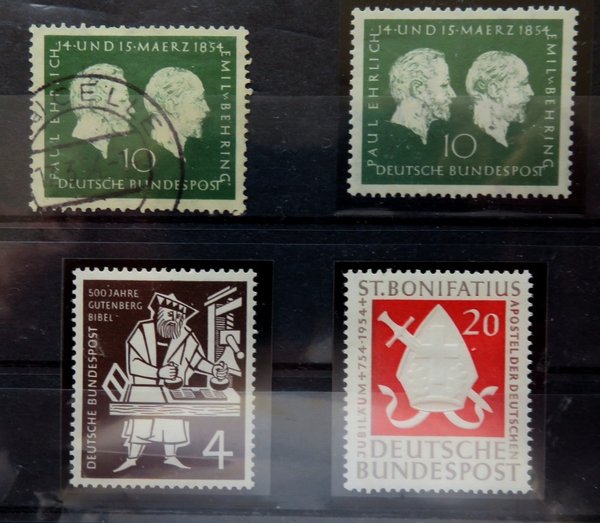 Briefmarke BRD 197 o und 197/99 **