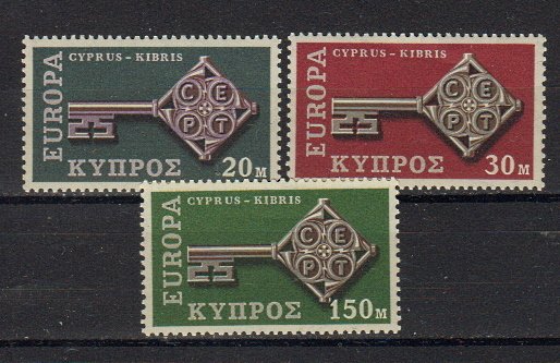 Briefmarken Zypern 307-09 **