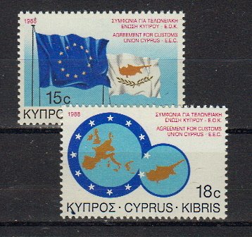 Briefmarken Zypern 693-94 **