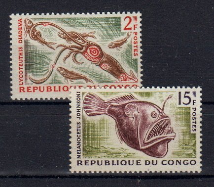 Briefmarken Kongo (Brazzaville) 57-58 **