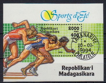 Briefmarken Madagaskar Block 262 o