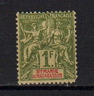 Briefmarken Madagaskar St. Marie 13 *