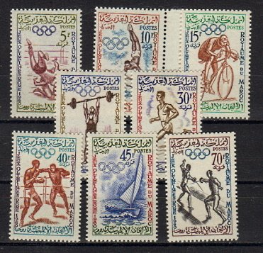Briefmarken Marokko 462-69 **