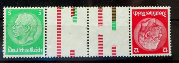 Briefmarke Deutsches Reich KZ 17 ** mit 468
