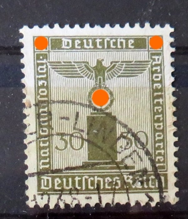 Briefmarke Deutsches Reich Dienstmarke 153 o