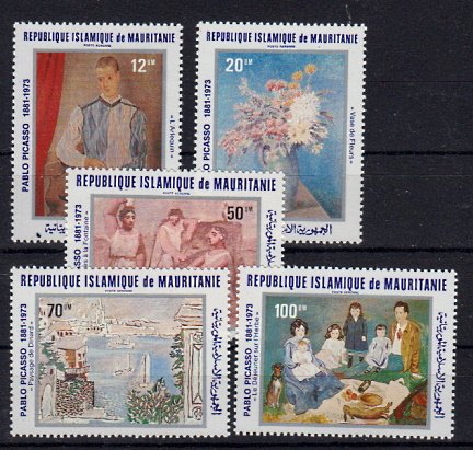 Briefmarken Mauretanien 721-25 **