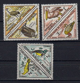 Briefmarken Mauretanien Porto 26-31 **