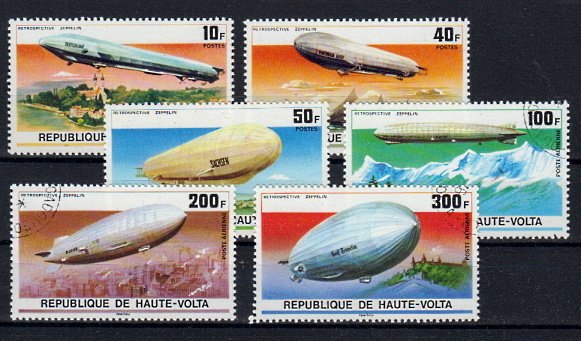Briefmarken Obervolta 625-30 o