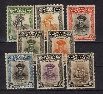 Briefmarken Port. Nyassagesellschaft 97-104 *