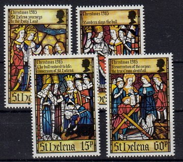 Briefmarken Sankt Helena 432-35 **