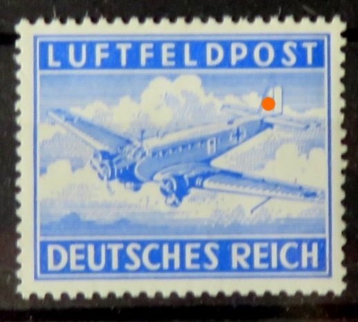 Briefmarke Deutsches Reich Feldpost 1 A x **
