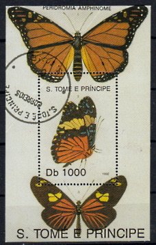 Briefmarken Sankt Thomas & Prinzeninseln Block 295 o