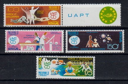 Briefmarken Senegal 849-52 **