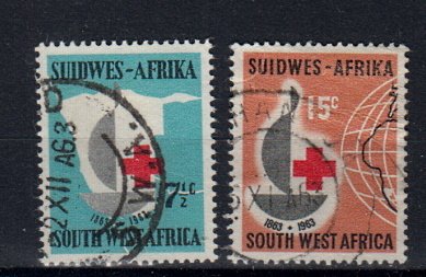 Briefmarken Südwestafrika 320-21 o