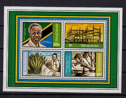 Briefmarken Tansania Block 26 **
