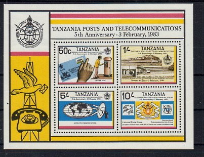 Briefmarken Tansania Block 31 **