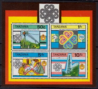 Briefmarken Tansania Block 34 **