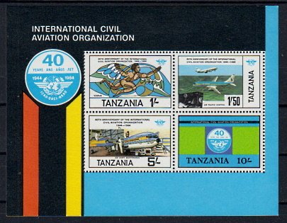 Briefmarken Tansania Block 38 **