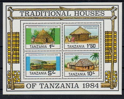 Briefmarken Tansania Block 39 **