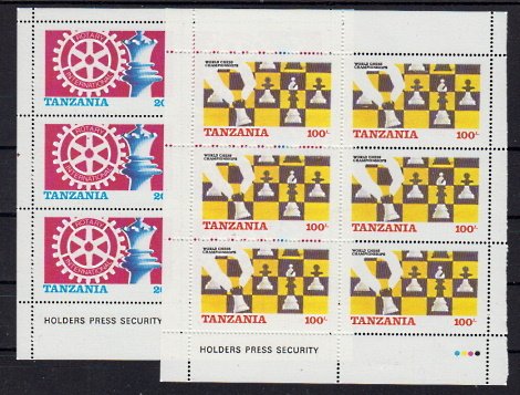 Briefmarken Tansania 313-14 ** KLB