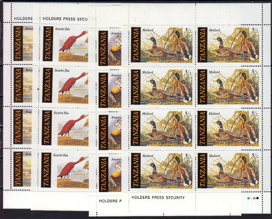 Briefmarken Tansania 315-18 ** KLB