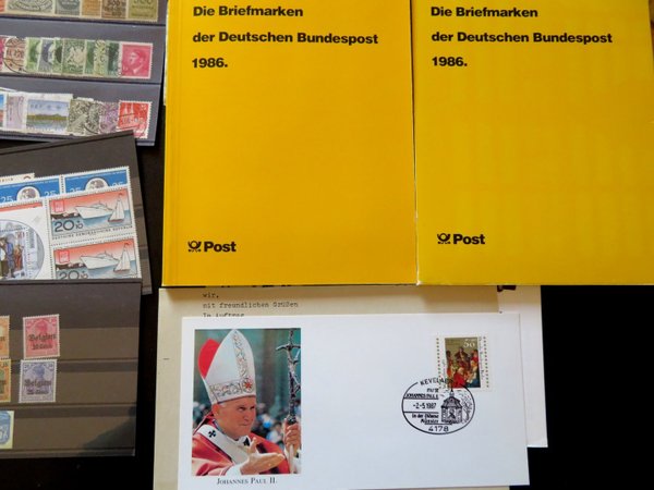 Briefmarken Deutschland Überraschungspack für 28 Euro - siehe auch Beispielfotos!