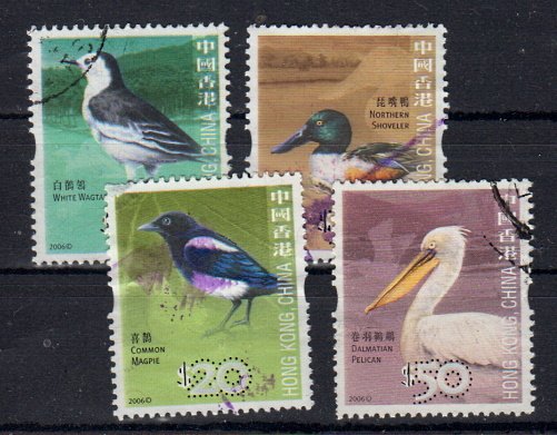 Briefmarken Hongkong 1399-402 o