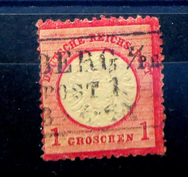 Briefmarke Deutsches Reich 19 o