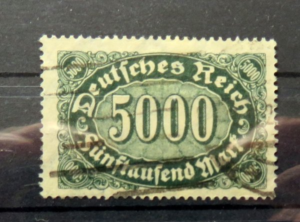 Briefmarke Deutsches Reich 256 d geprüft
