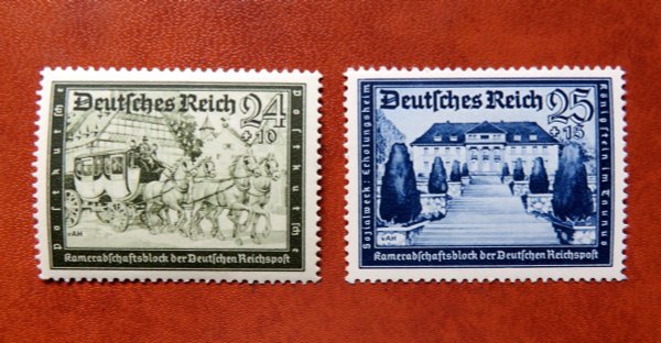 Briefmarke Deutsches Reich 712/13 **