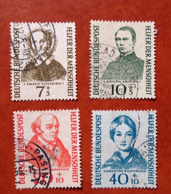 Briefmarke BRD 222/25 o