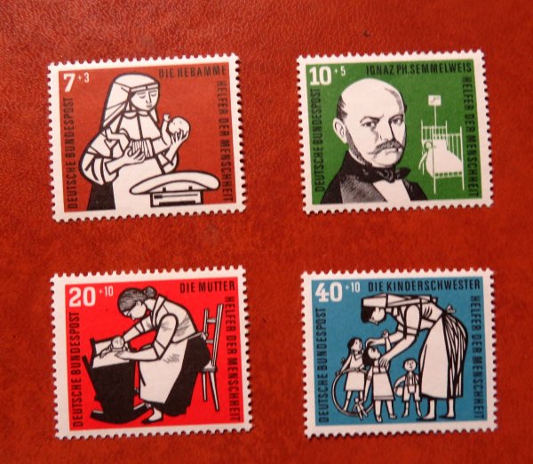 Briefmarke BRD 243/46 **