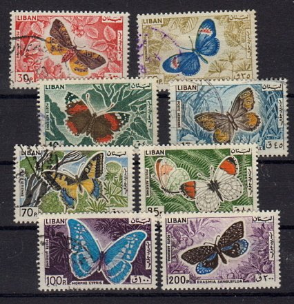 Briefmarken Libanon 900-07 o