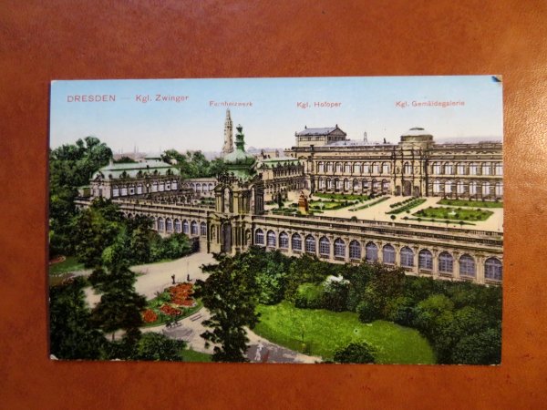 Ansichtskarte Dresden Zwinger um 1910