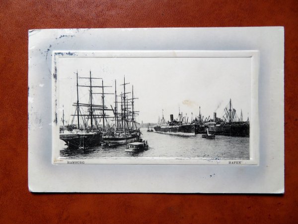 Ansichtskarte Hamburg Hafen 1910