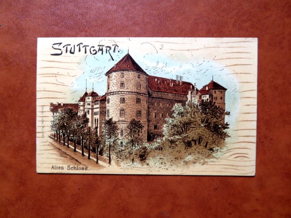 Ansichtskarte Stuttgart Altes Schloss