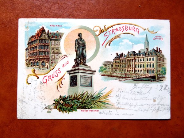 Ansichtskarte Straßburg 1901