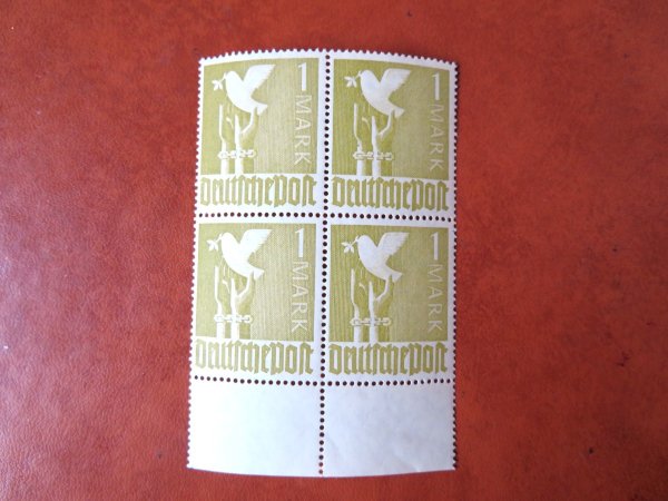 Briefmarke Alliierte Zone 959 b ** RS VB