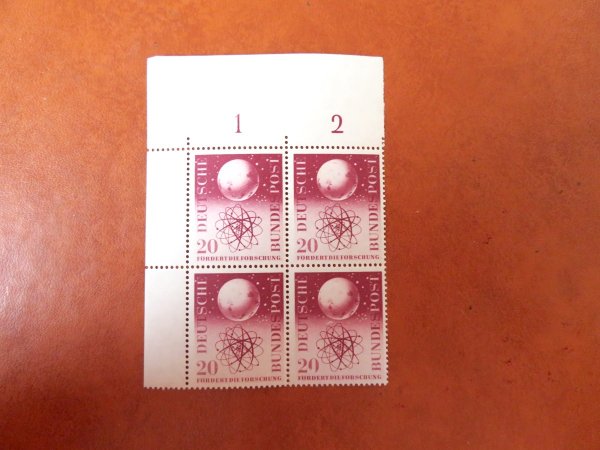 Briefmarke BRD 214 ** ER OR VB