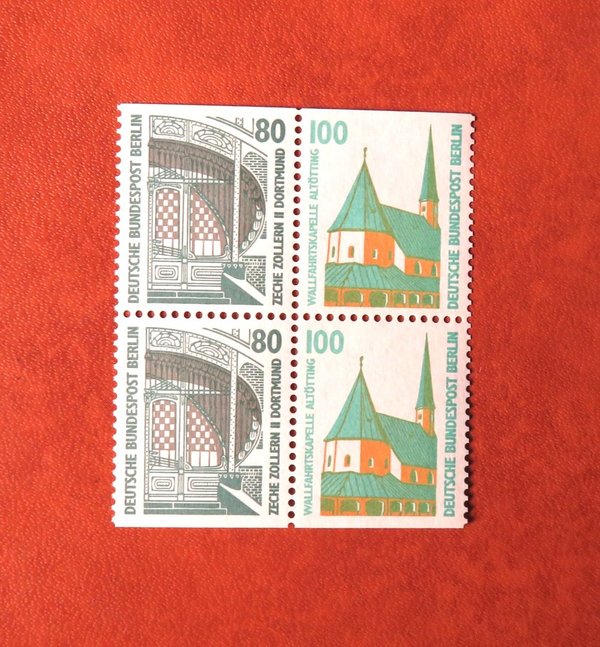 Briefmarke Berlin W97/98 ** mit 796 und 834