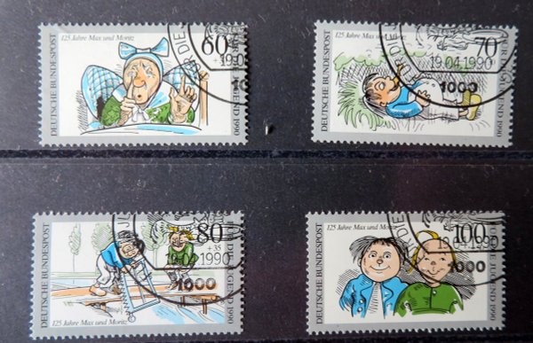 Briefmarke BRD  1455/58 o