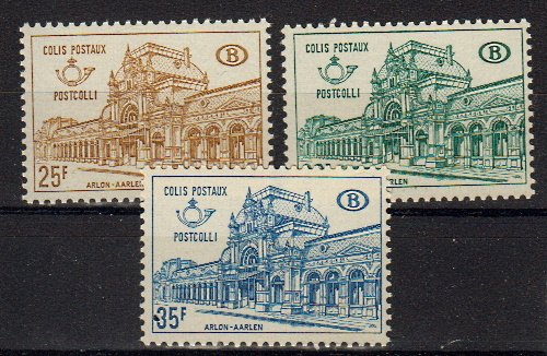 Briefmarken Belgien Postpaketmarken 60-62 **