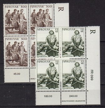 Briefmarken Färöer 104-05 **