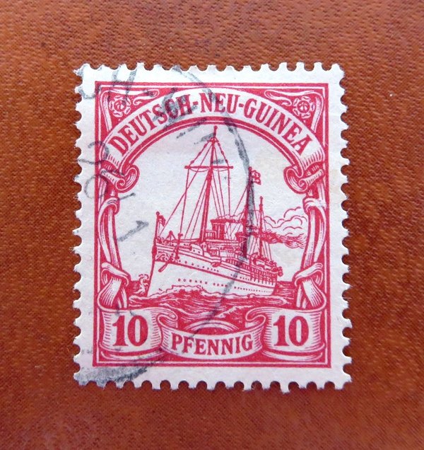 Briefmarke Deutsche Kolonien Deutsch-Neuguinea 9 o