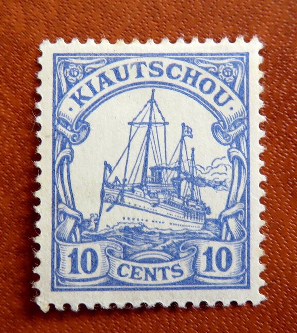 Briefmarke Deutsche Kolonien Kiautschou 21 *