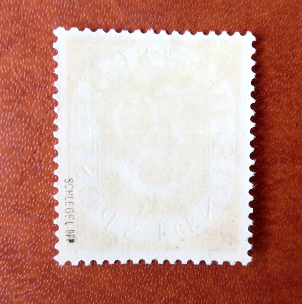 Briefmarke BRD 136 * geprüft Schlegel