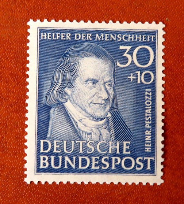 Briefmarke BRD 146 ** geprüft Schlegel